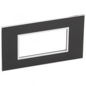  PLAQ 4M F/B C MIRROR  BLACK 