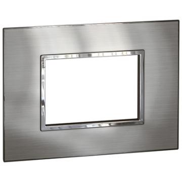  PLAQ 3M 2"X4" US C STAIN.STEEL 