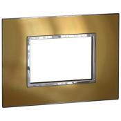 PL 3 SQ MOD IT/US GOLD BRASS 