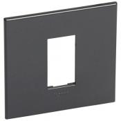  PLATE 1 SQ MOD SCH GRAPHITE 