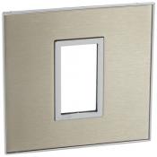  PLATE 1 SQ MOD SCH STAINESS ST 