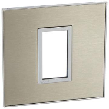  PLATE 1 SQ MOD SCH STAINESS ST 