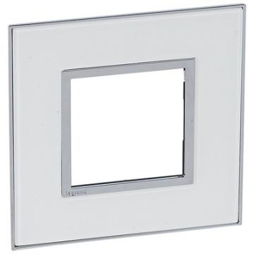  PLATE 2 SQ MOD F-G MI WHITE 