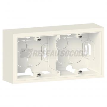  CADRE SAILLIE 2 POSTES BLANC 