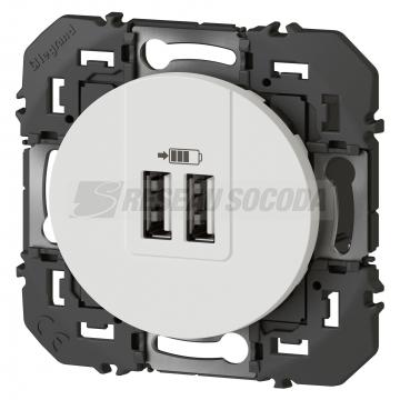  CHARG 2USB A+A 3A 15W BL 