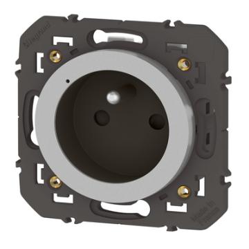  PRISE CONNECTEE FR 16A ALU 