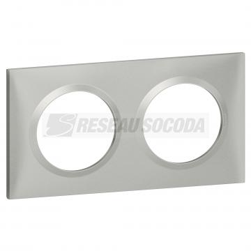  PLAQUE 2P ALUMINIUM 