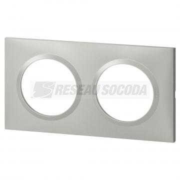  PLAQUE 2P ALUMINIUM 