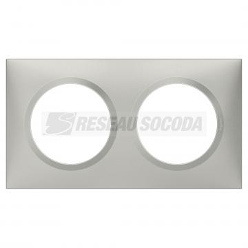  PLAQUE 2P ALUMINIUM 