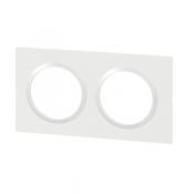  PLAQUE 2P BLANC 
