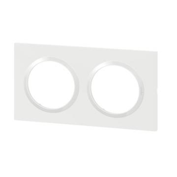  PLAQUE 2P BLANC 