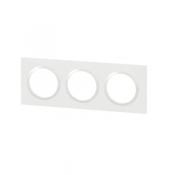  PLAQUE 3P BLANC 
