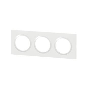  PLAQUE 3P BLANC 