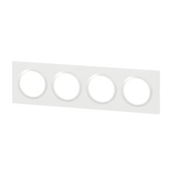  PLAQUE 4P BLANC 