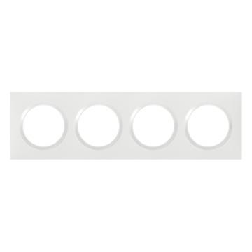  PLAQUE 4P BLANC 
