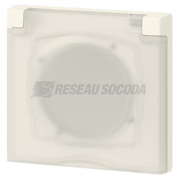  PLAQUE 1P A VOLET IP44 IK07 