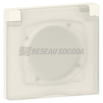  PLAQUE 1P A VOLET IP44 IK07 