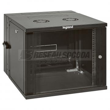 COFFRET 19P 9U PIVOTANT 