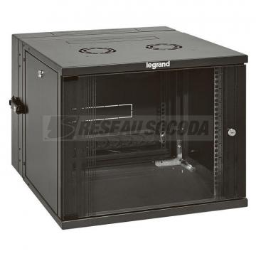  COFFRET 19P 9U PIVOTANT 