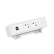  ON DESK 2 PC FB USB AC SS CORD 