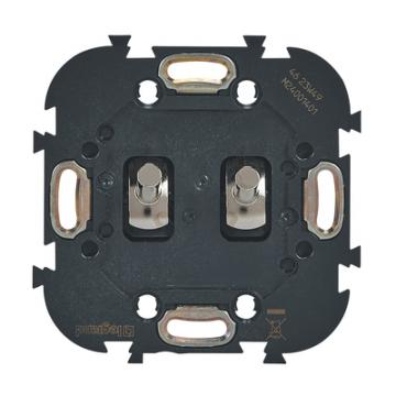  DBLE VV 1P A LEVIER CHROME 