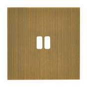  PLAQU 1P POUR USB EPURE BRONZE 