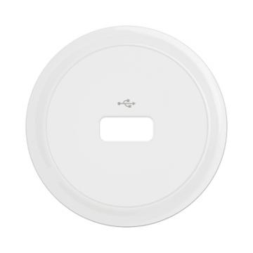  ENJO PRISE USB SIMPLE BLANC 