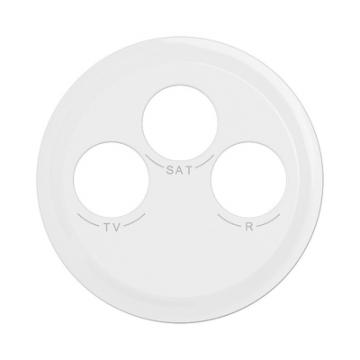  ENJO PRISE TV-R-SAT DAB+ BLANC 