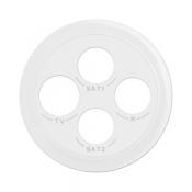  ENJO PRISE TV-R-SAT-SAT BLANC 