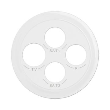  ENJO PRISE TV-R-SAT-SAT BLANC 