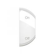  KEY COVER ON-OFF RIGHT 1M WH 