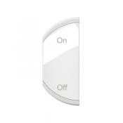  KEY COVER ON-OFF LEFT 1M WH 