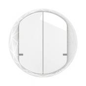 ENJO INTERRUPTEUR DOUBLE BLANC 