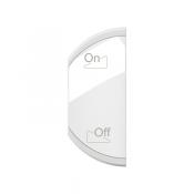  KEY COV ONOFF DIM LEFT 1M WH 