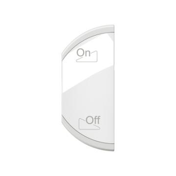  KEY COV ONOFF DIM LEFT 1M WH 