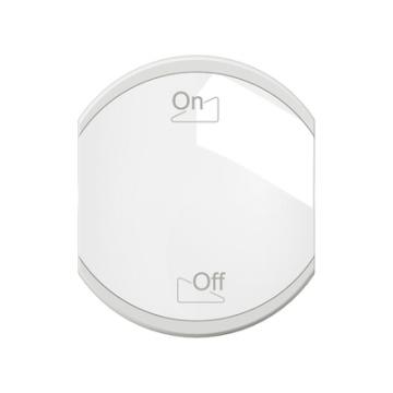  KEY COVER ON-OFF DIMMER 2M WH 