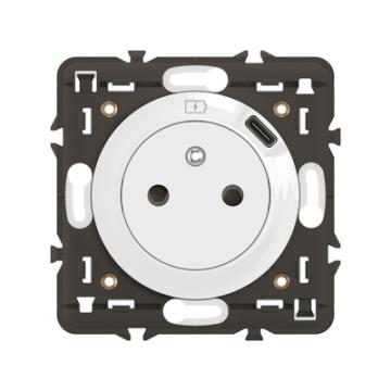 PRISE SURF+USB C 7,5W FD BLC 