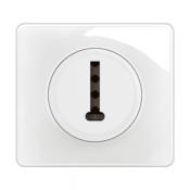  PRISE TELEPHONE COMPL BLANC 