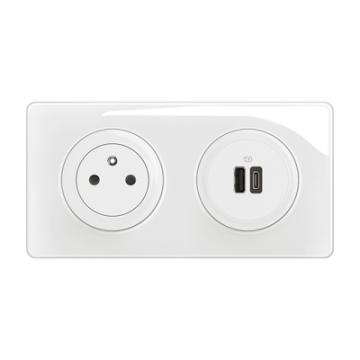  KIT 2P+T SURF FB+USB A+C BL 