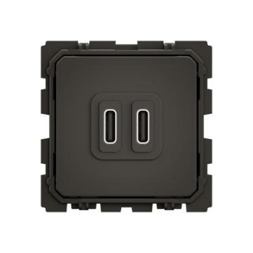  CHARGEUR 2USB C+C 20W BA 