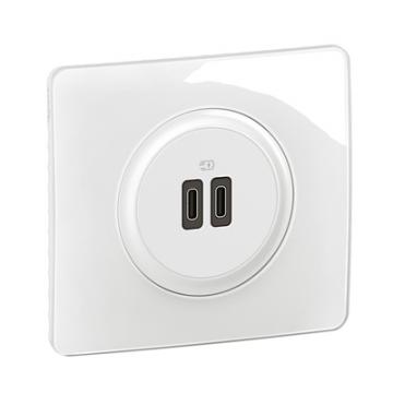  CHARGEUR 2USB C+C 20W BA 