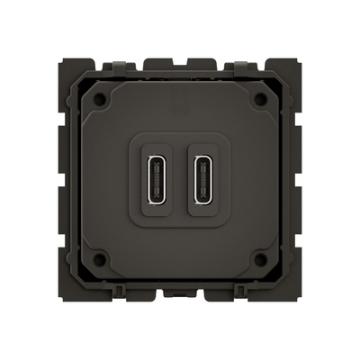  CHARGEUR 2 USB C+C 30W 