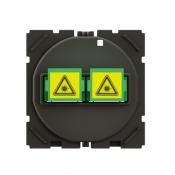  2 TRAVERSEES FO SC/APC SIMPLEX 