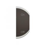  KEY COVER ON-OFF RIGHT 1M BK 