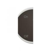  KEY COVER ON-OFF LEFT 1M BK 