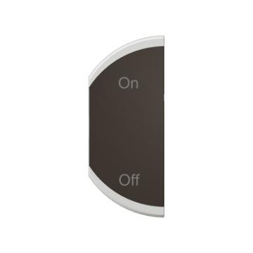  KEY COVER ON-OFF LEFT 1M BK 