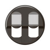  ENJO PRISE RJ45 DOUBLE NOIR 