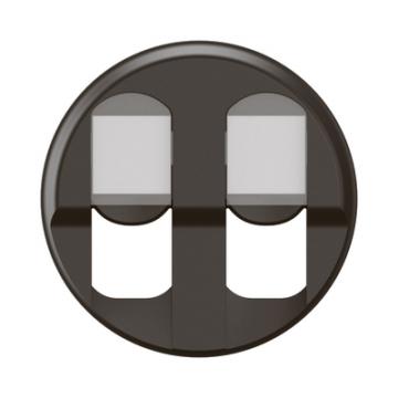  ENJO PRISE RJ45 DOUBLE NOIR 
