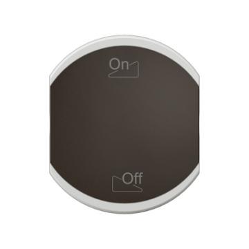  KEY COVER ON-OFF DIMMER 2M BK 