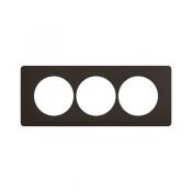  PLAQ 3P ENTR. 57MM NOIR MAT 